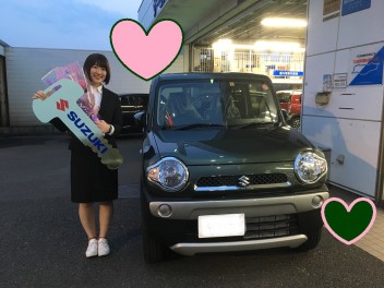 ハスラー納車いたしました！！